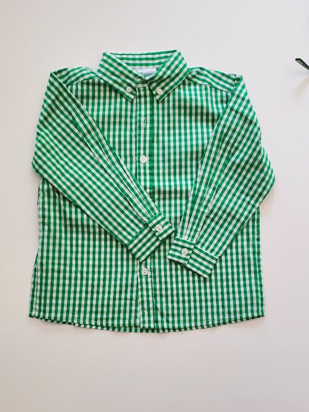 Boys button down shirt by Little English size 6y